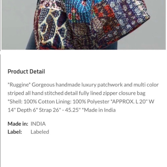 ⬇️💲Ruggine Gorgeous Handmade Luxury Bag - Picture 6 of 6